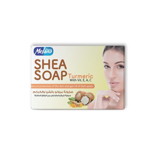 MELANOFREE SOAP SHEA TUREMERIC W VIT E.A.C 100GM